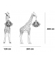 Giraffe in Love XL Qeeboo Làmpara de Pie