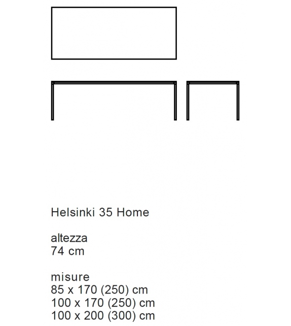 Helsinki Desalto Extendable Table