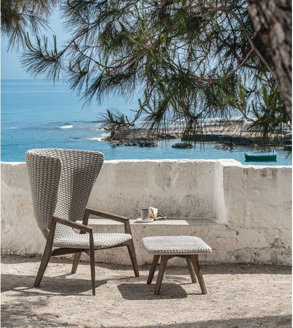 Knit Ethimo Fauteuil Haute