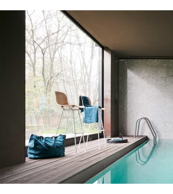 Troy Wireframe Beech Magis Sgabello