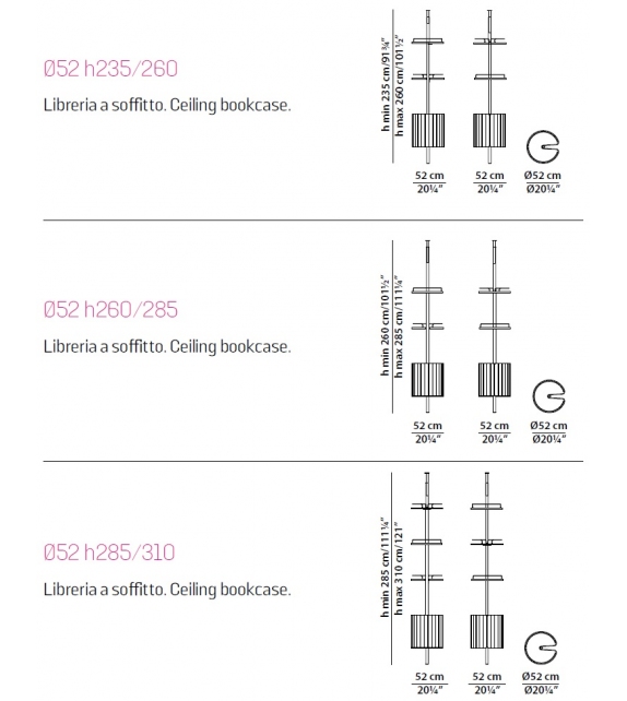 Ninfea Baxter Bookcase