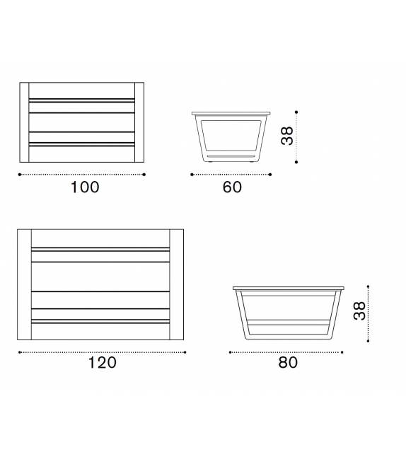 Costes Ethimo Table Basse