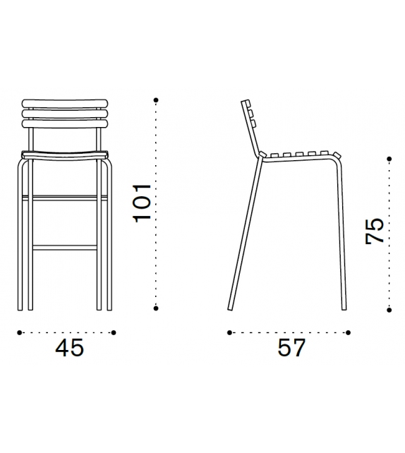 Laren Ethimo Tabouret