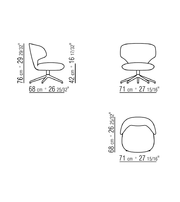 Susanne Flexform Sillón