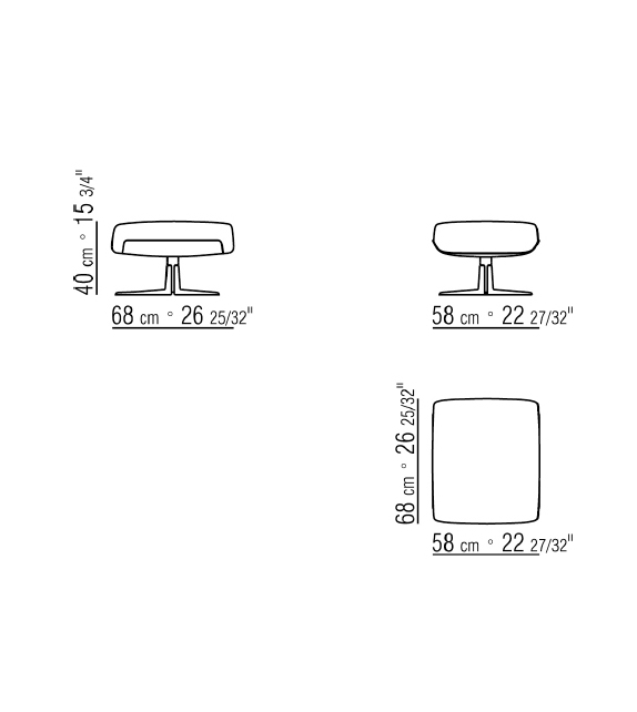 Sveva Light Flexform Fauteuil