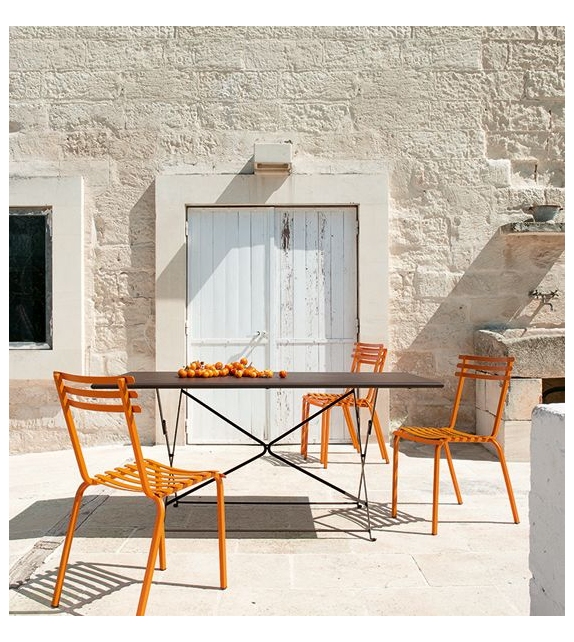 Flower Rectangular Ethimo Folding Table