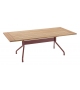 Academy Outdoor Flexform Tavolo con Piano in Legno