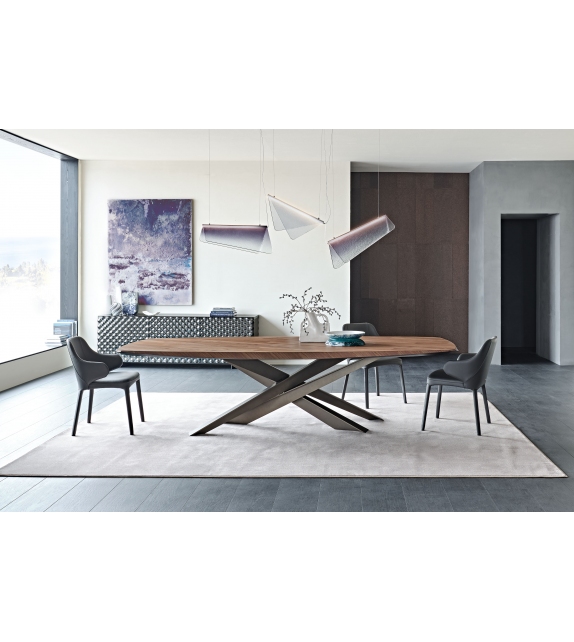 Lancer Wood Table Cattelan Italia