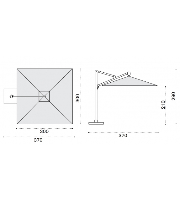 Freedom Ethimo Sonnenschirm