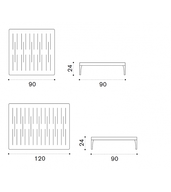 Infinity Ethimo Coffee Table