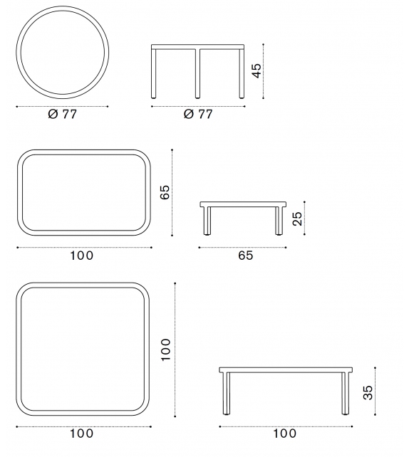 Grand Life Ethimo Table Basse