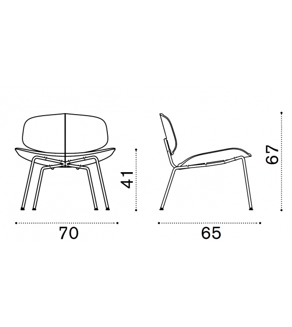 Agave Ethimo Lounge Chair