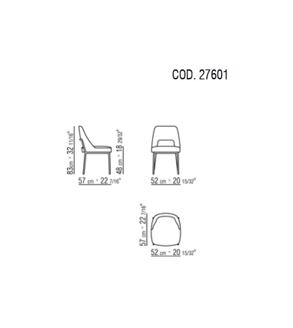 Prêt pour l'expédition - Joyce Flexform Chaise