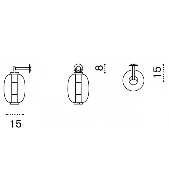 Lucerna Ethimo Wall Lamp