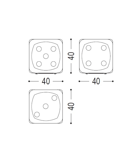 Dadone Sgabello Riva 1920