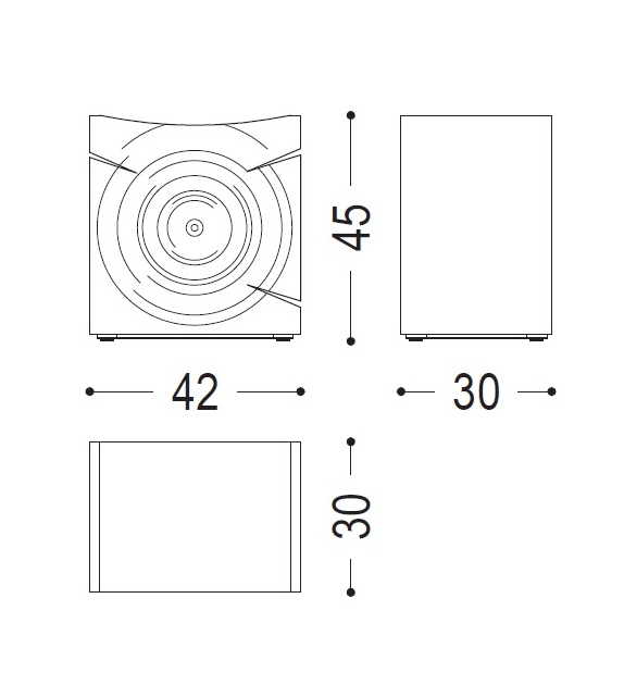 Napa Small Hocker Riva 1920