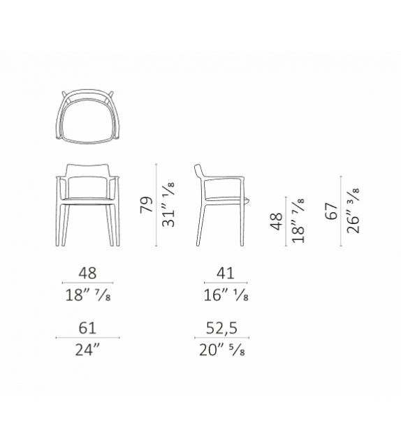 Janine Ceccotti Collezioni Petit Fauteuil