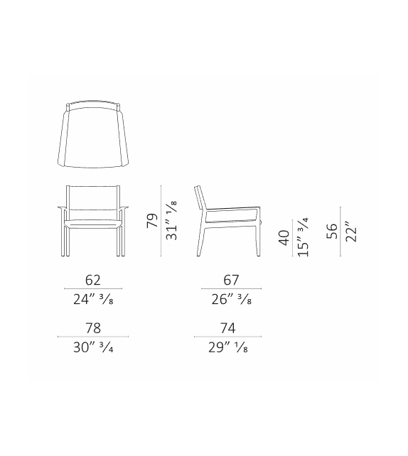 Lisa Ceccotti Collezioni Armchair