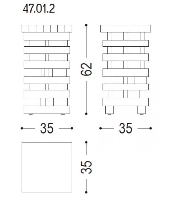 Falò Big Taburete Riva 1920