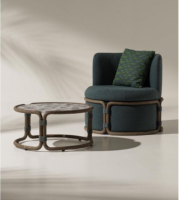 Rotin Ethimo Table Basse