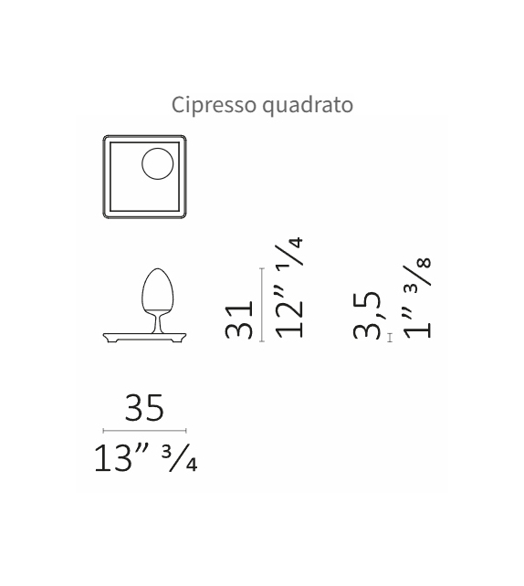 Alberi di Toscana Ceccotti Collezioni Taschenleerer
