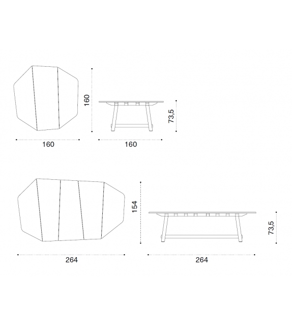 Play Square Table Ethimo