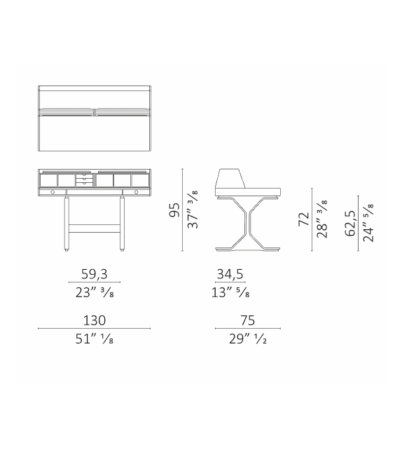 Nòs Ceccotti Collezioni Escritorio