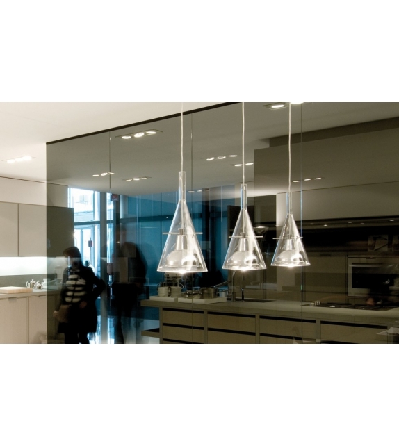 Flute 3 Fontana Arte Lampada a Sospensione