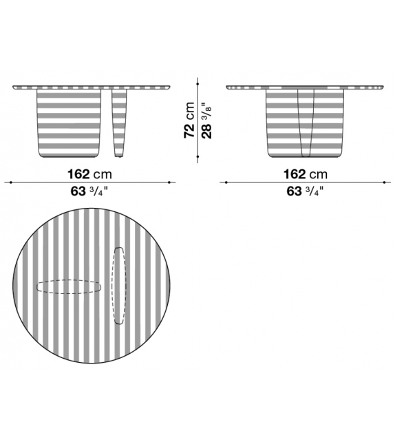 Tobi-Ishi B&B Italia Table - Special Edition