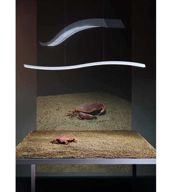 Serpentine Hängeleuchte Fontana Arte