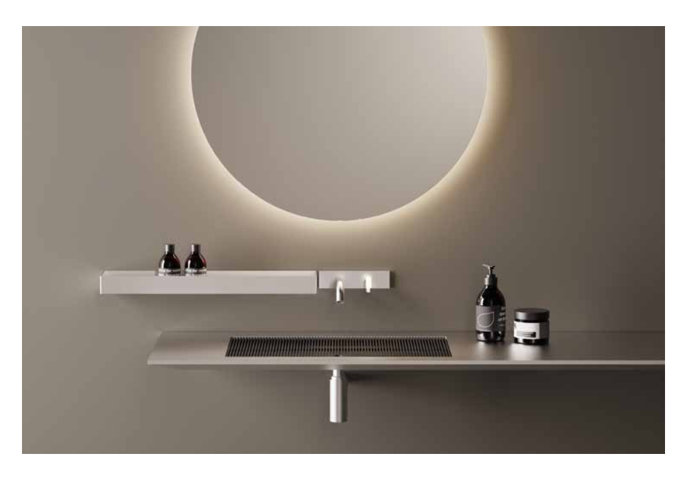 【Agape】 Ell Inox Agape Wall Washbasin - Miliashop