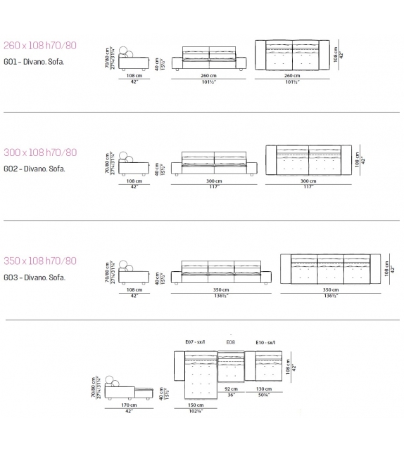 Miami Soft Baxter Canapé