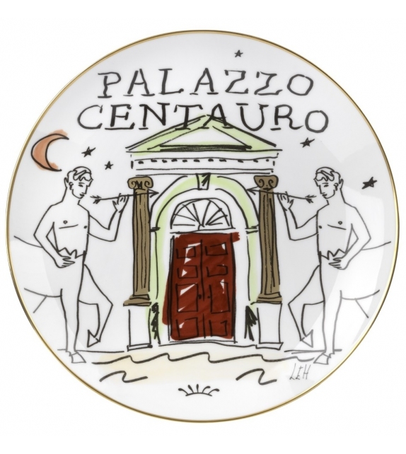 Palazzo Centauro Ginori 1735 Decorative Plate