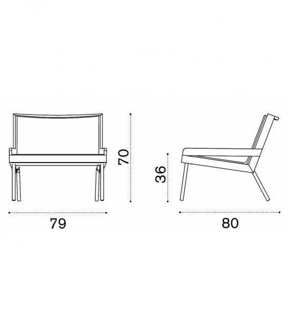 Allaperto Mountain Ethimo Fauteuil