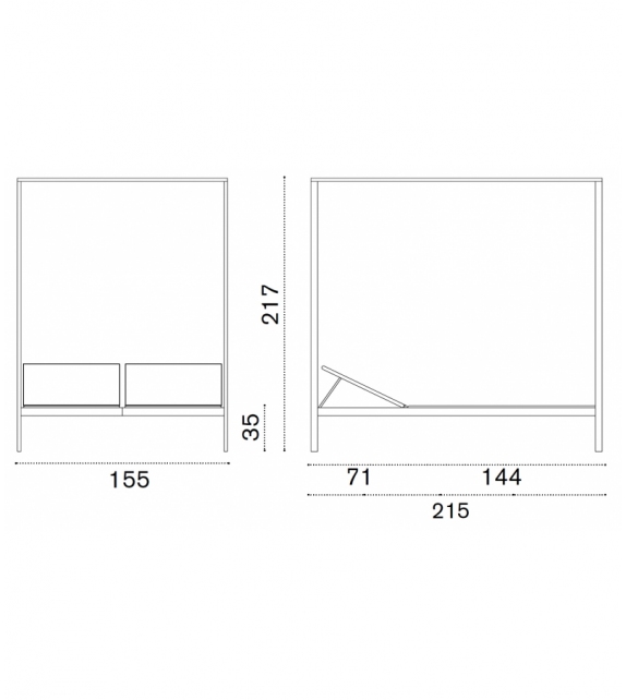 Allaperto Urban Daybed Ethimo