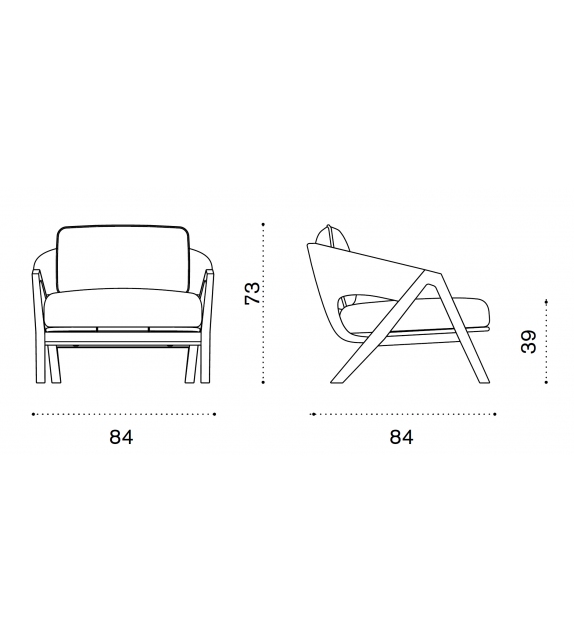 Knit Ethimo Fauteuil