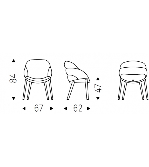 Camilla Cattelan Italia Chair