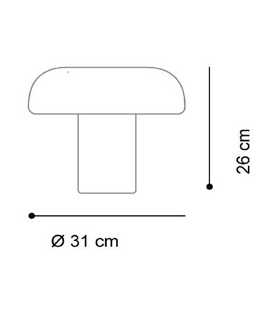 Marie Lamp Haymann Lámpara De Mesa
