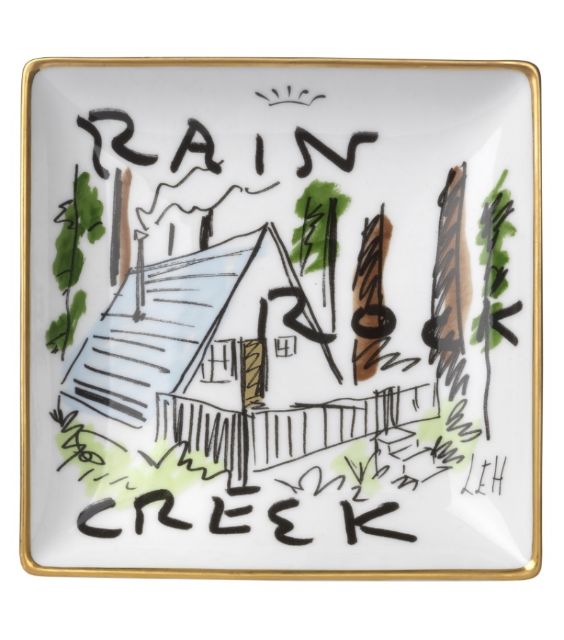 Rain Rock Creek Ginori 1735 Piatto Svuotatasche