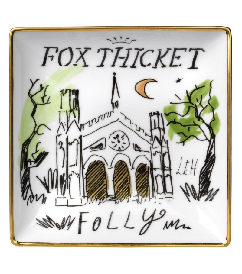 Fox Thicket Folly Ginori 1735 Empty Pocket Tray