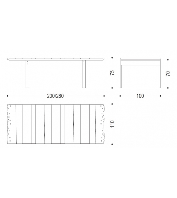 Touch Riva 1920 Table