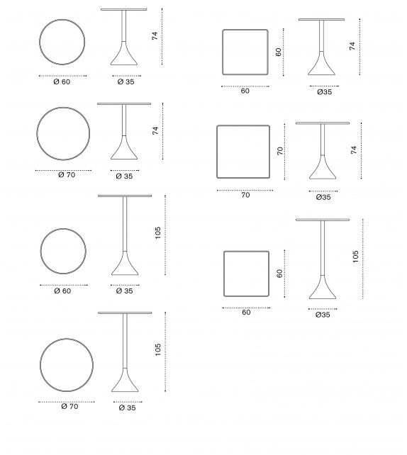 Concreto Ethimo Table