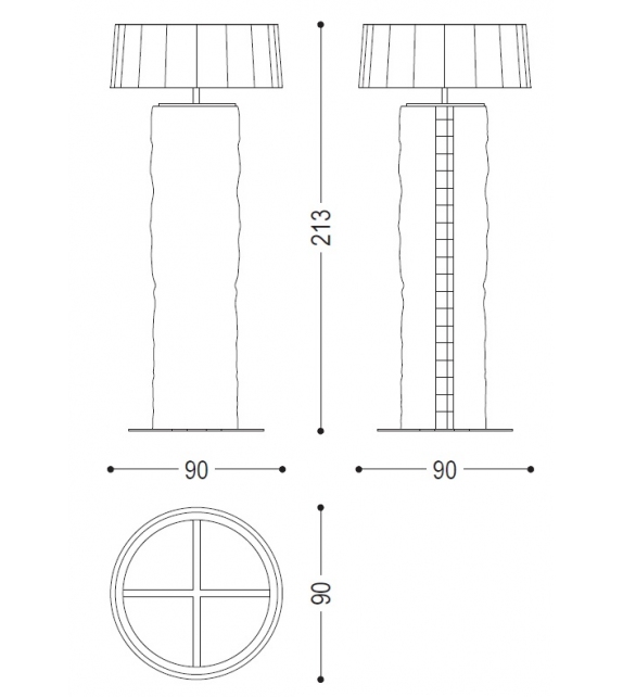 Serena Floor Lamp Riva 1920