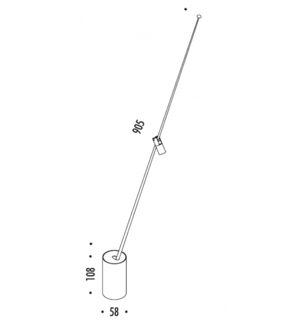 FM Davide Groppi Lampe de Table