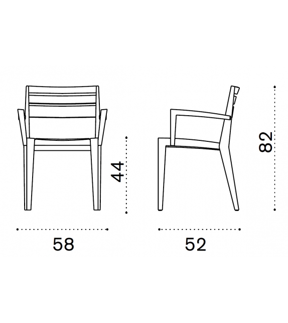 Ribot Ethimo Small Armchair