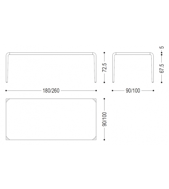Sleek Riva 1920 Mesa
