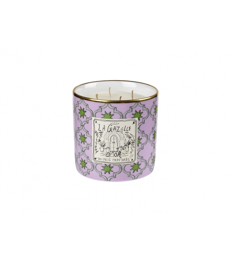 La Gazelle D'Or Ginori 1735 Candle