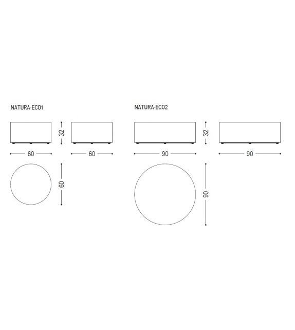 Eco Riva 1920 Tavolino