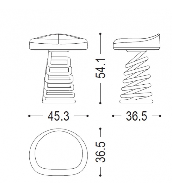 Molla Riva 1920 Stool