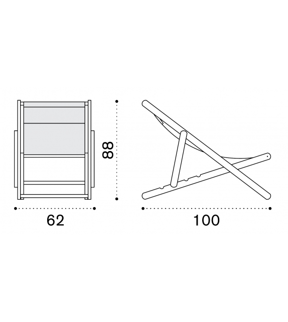 Elle Ethimo Deck Chair